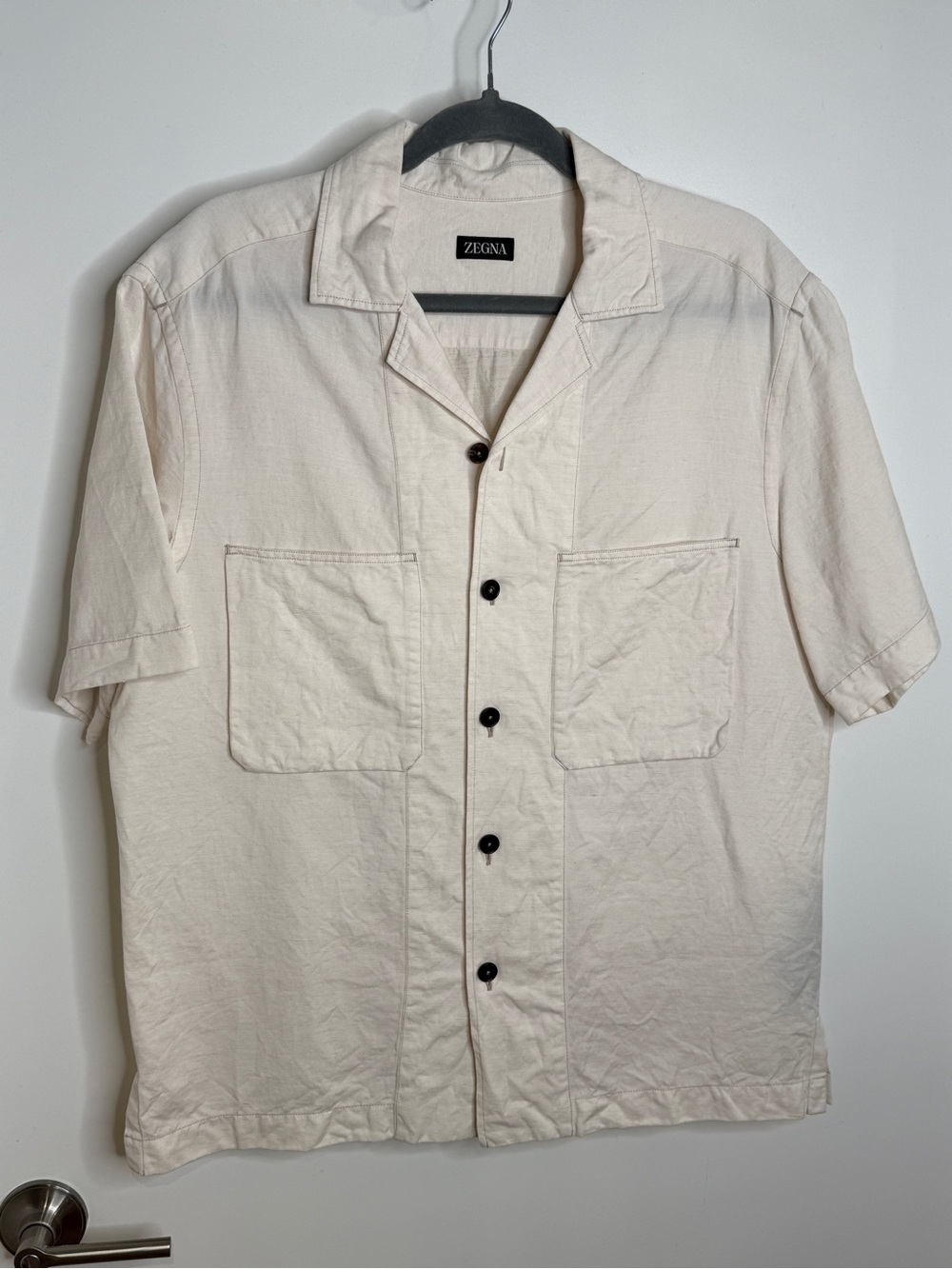 Zegna linen shirt